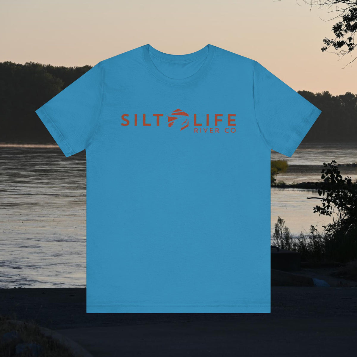 River Retro Tee, Unisex T-Shirt for Nature Lovers, Classic Vintage Design, Outdoor Adventure Shirt, Camping Clothing, Graphic Tee for Hiking